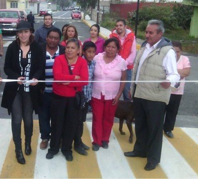 OLGA PEREZ ENTREGA CALLE