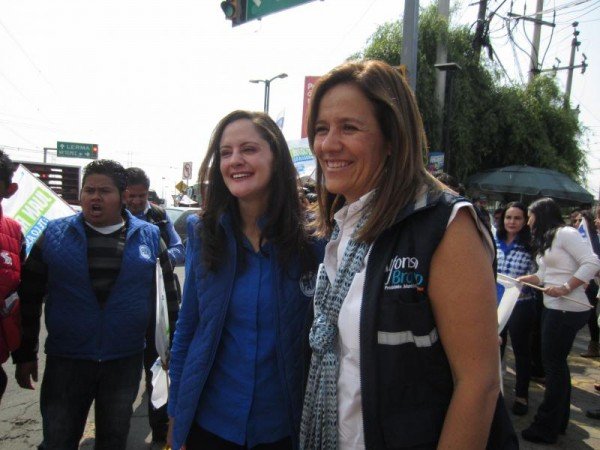 MARGARITA ZAVALA CON ROCIO PEDRAZA