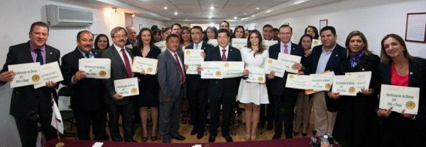 PRESENTAN SU MANIFESTACION DE BIENES PRI Y ALIADOS