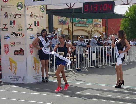 MARIA GUADALUPE GONZALEZ ROMERO ATLETA CHIHUAHUA