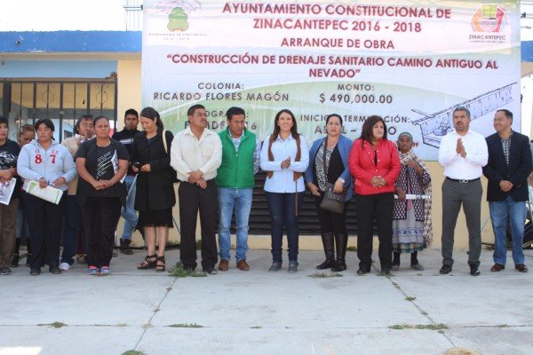 INICIO DE OBRA EN LA FLORES MAGON Y CERRO DEL MURCIELAGO MCM