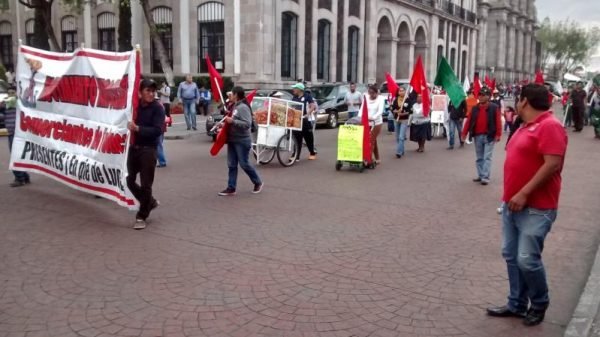 ANUNCIAN ANTORCHISTAS MARCHAS DIARIAS EN TOLUCA