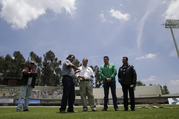 Jorge Olvera Supervisa obras