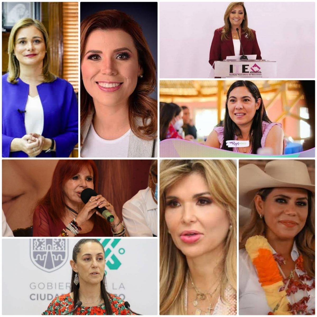 Por primera vez en la historia, México tendrá 8 mujeres gobernadoras