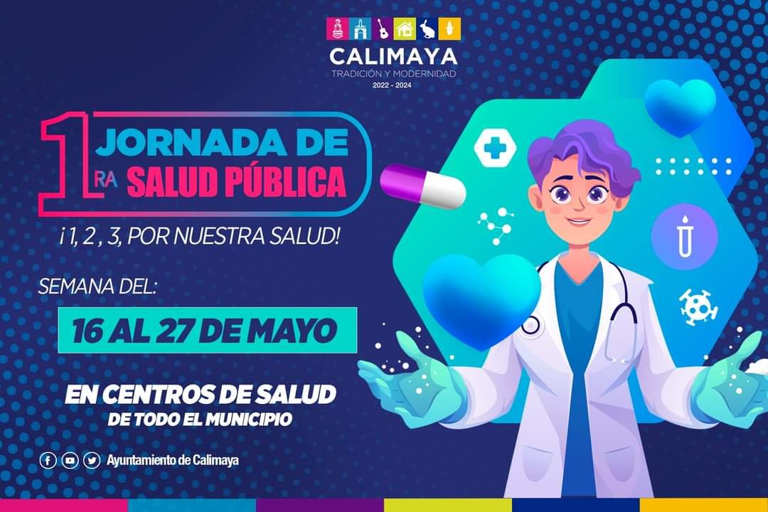 Anuncia Calimaya Primera Jornada De Salud P Blica Del Al De Mayo Diario Evoluci N